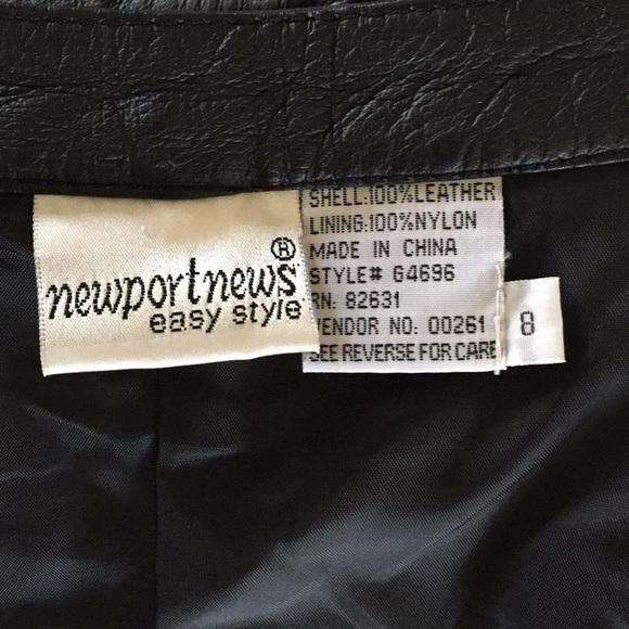 Leather skirt - Picture 4 of 4